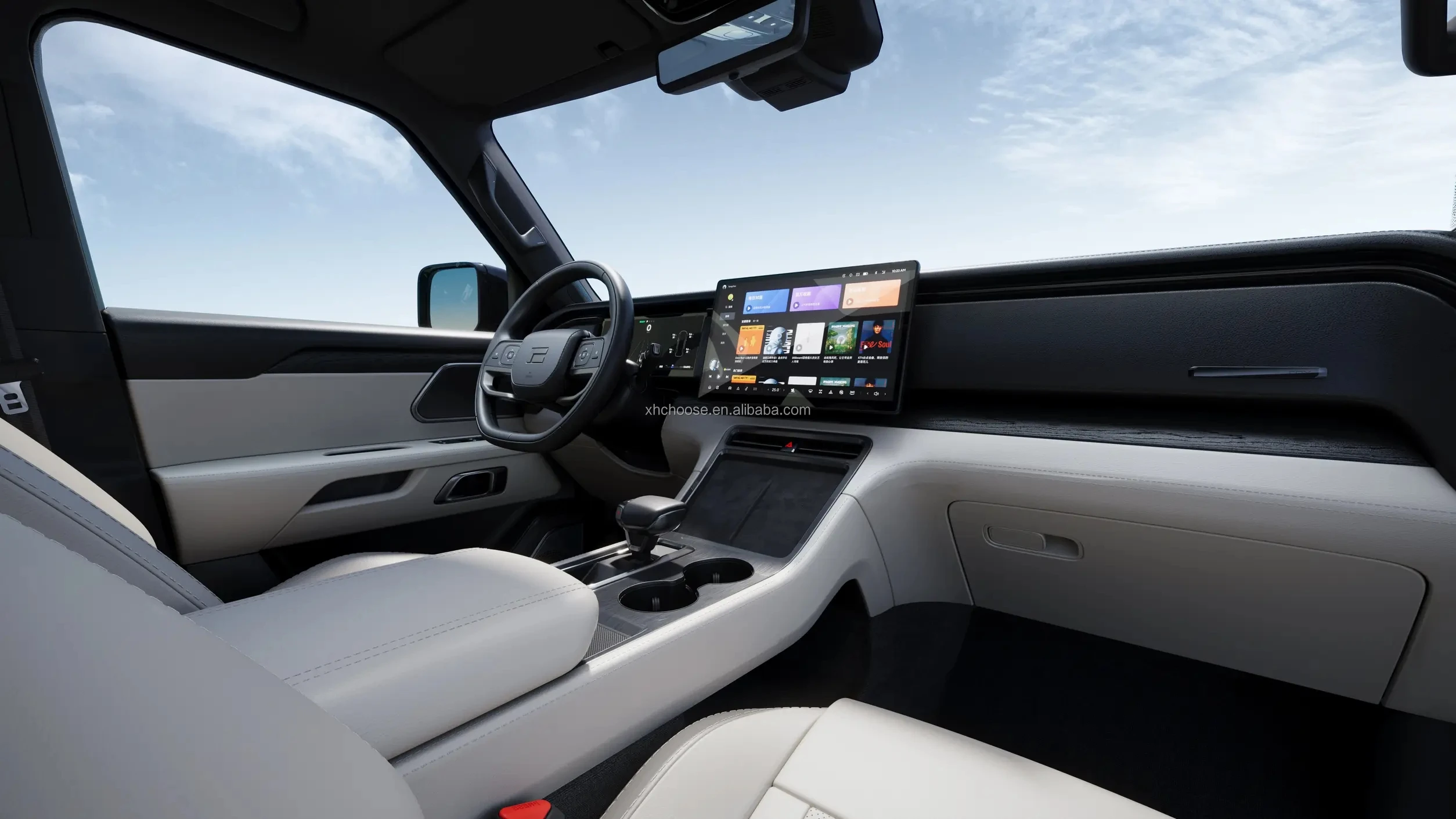 Fuel Electric 2023 1.5T Exclusive 6 7 Seater 235km Hybrid Luxury EV Suv BAW Polar Stone 01 Jishi 01 Energy Vehicles
