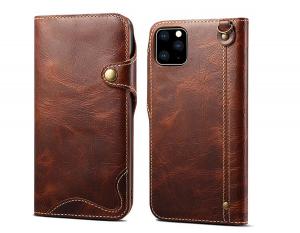 Buy cheap Geniune leather flip phone case for 2019 iphone11 11Rro, 11MAX, plug-in card design product