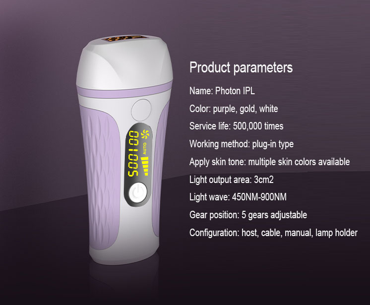 500000 Flashes Mini Hair Removal Machine Permanent Hair Removal System