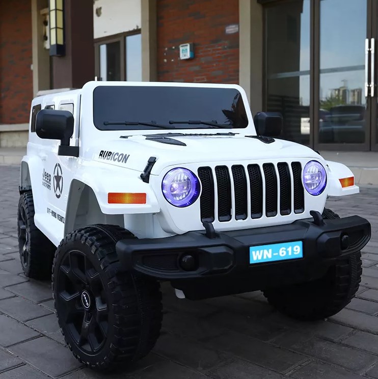 Music and Remote Control 4 Wheel Toy Car for Kids 12V Motor Included Carton size 110X60X48