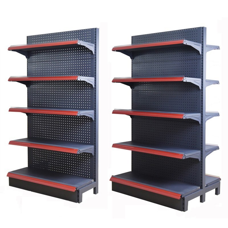 1-7 Layers Standard Retail Units Supermarket Gondola Shelving AS4084