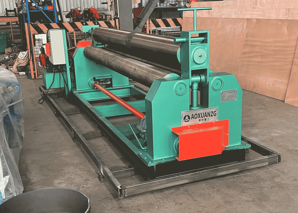 High quality W11-6*1500 6mm Thickness Symmetrical Plate Rolling Machine Mechanical 3 Roller Bending Machine
