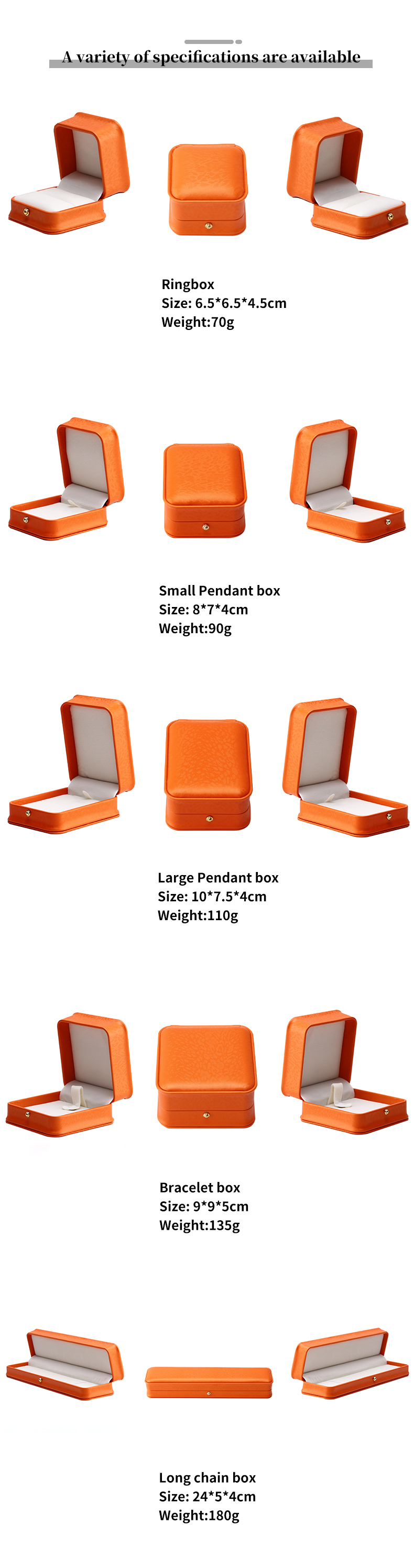 Customized Hanhong 2023 Luxury Gift Ring Jewelry Box Packaging Hot Stamping Logo Box
