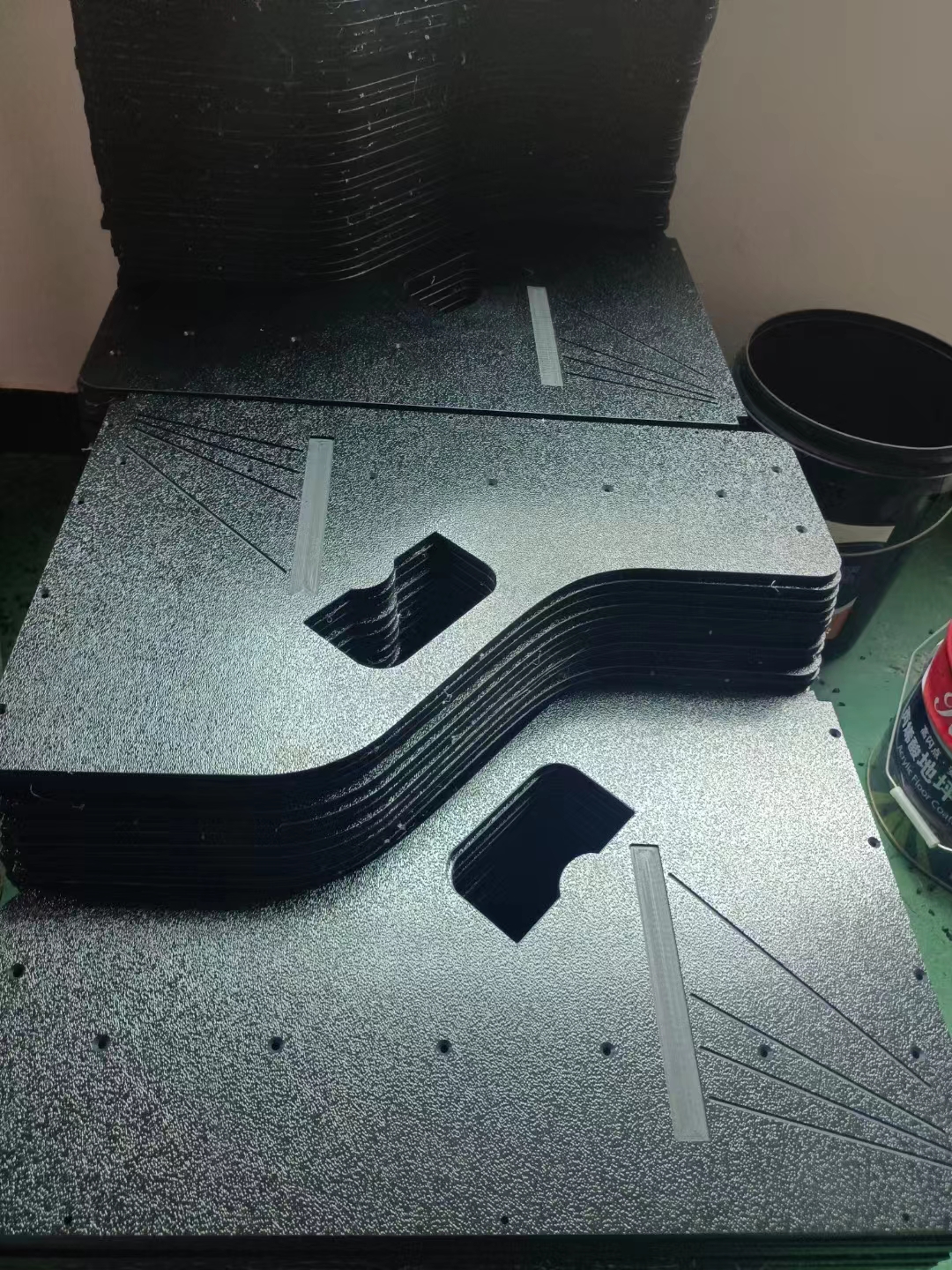 ABS PP Acrylic Cnc Machining Components With Environmental Material One Stop Service