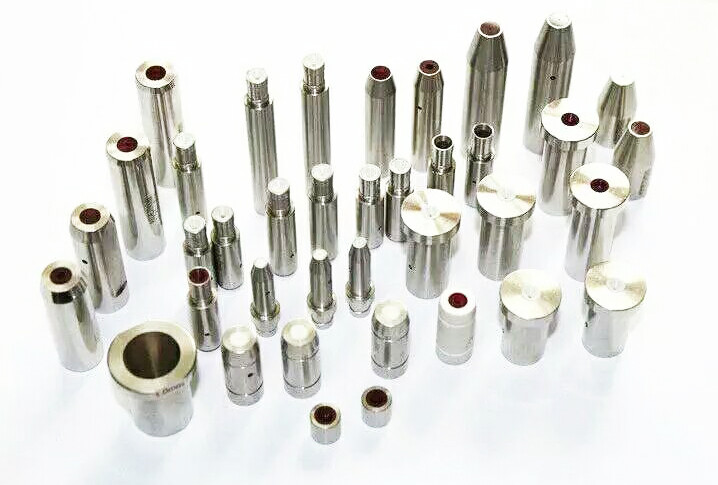 Stainless ceramics Pipe Guide Z140 For EDM Drill Machine 8*6*60mmL 0.1mm-3.2mm