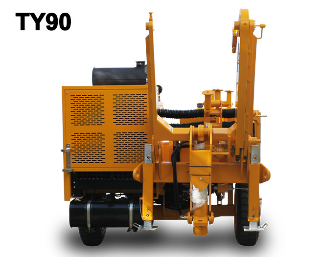 Transmission Line Stringing Equipment Puller Machine With 118kw Diesel