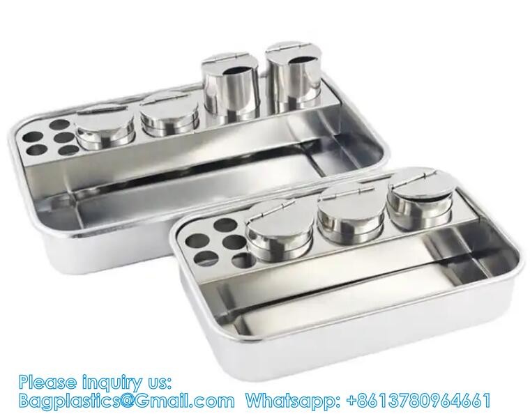 304 Stainless Steel Dental Instruments Tray Surgical Instrument Treatment Plate
