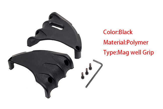 M4/M16 Mag Well Grip Magazine Finger Grooves Adapter