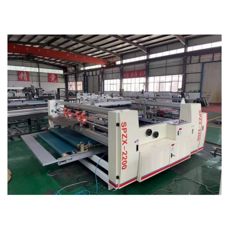 380V Semi Automatic Corrugated Cardboard Two Pieces Carton Box Folder Gluer Machine for Paper Forming