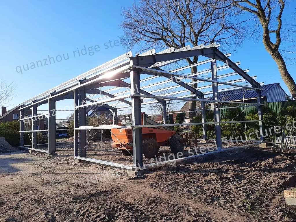 Prefabricated Wide Span Light Steel Structure Industrial Building Steel Structure Warehouse Workshop Steel Prefab Buildings