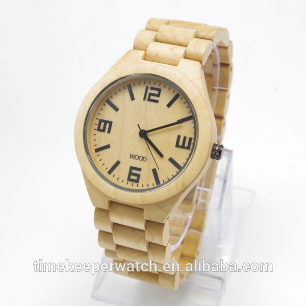 Natural material hands made manufacturer customized own brand watch