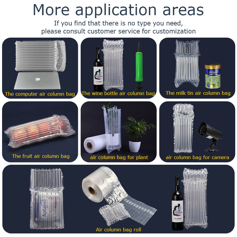 Inflatable Laptop Protective Mailer Bag, Transport Packing, Air Cushion Bag , Air Column Bag Packing