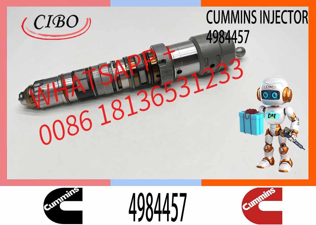 Parts Fuel Injector For QSK60 Diesel 362744RX 4984457 4928346 432678 For CUMMINS Diesel Engine