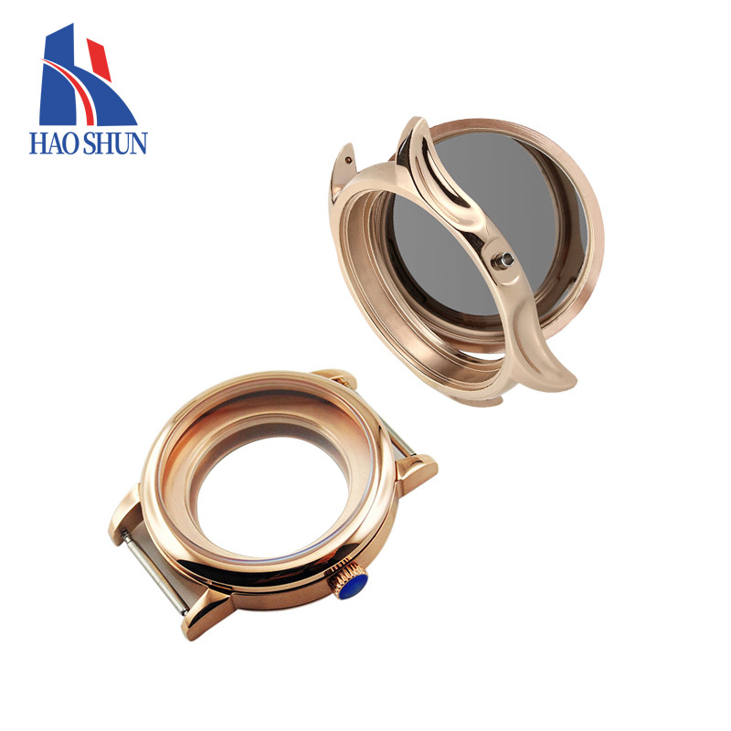 Custom High Grade CNC Machining Turning Titanium Aluminum Stainless Steel Machinery Watch Housing Spare Parts
