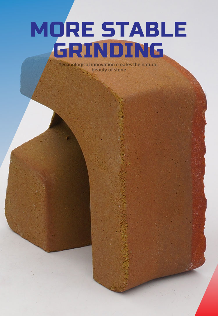 Magnesite Silicon Carbide Bonded Frankfurt Grinding Block for Marble Blasting Media