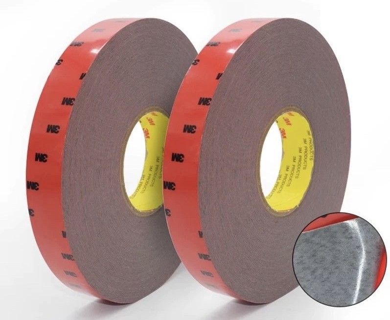 3M™CP5180 Gray Heat-Resistant Double-Sided Tape For Automobiles 0.8mm