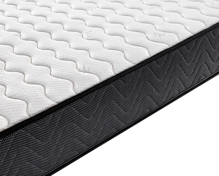 Vacuum Package Compressed Rollable Up 3 Zoned Tight Top Pocket Spring Mattress