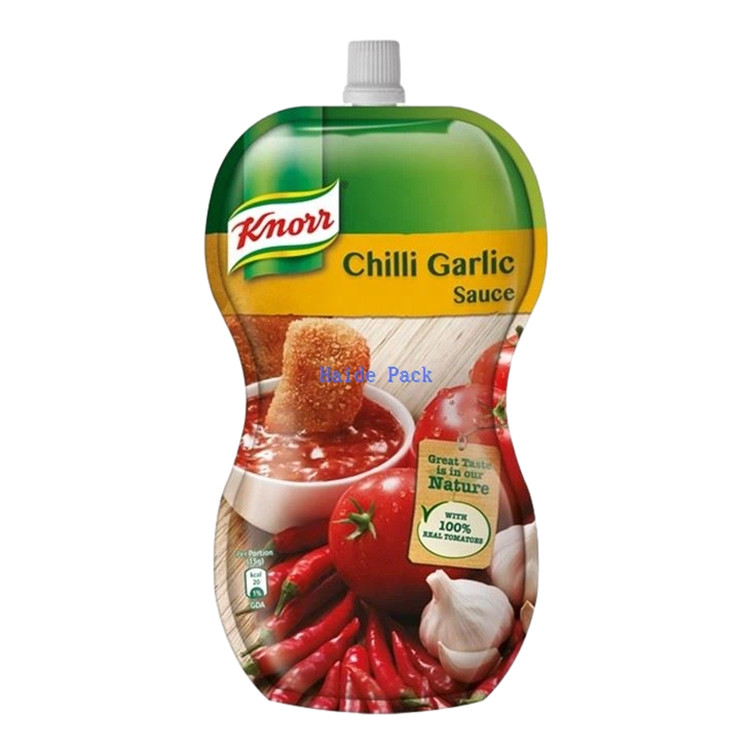 Flexible Standing Liquid Spout Pouch 250ml 500ml 1000ml