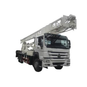 China 400M Special Vehicles SINOTRUK HOWO Truck Mounted Drilling Rig Oil Exploration on sale