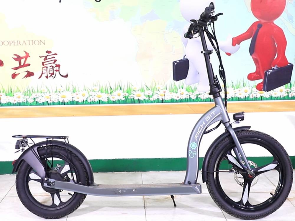 36-48V Electric Scooter Cycle With Removable Battery 30km/H