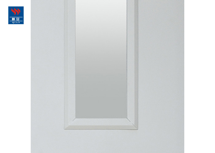Double Interior Escape Exit Iron Fireproof Steel Doors