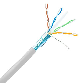 Cat 6  SFTP LSZH cable Category 6 SF/UTP 4X2X23 AWG Low somke zore halogen free cable