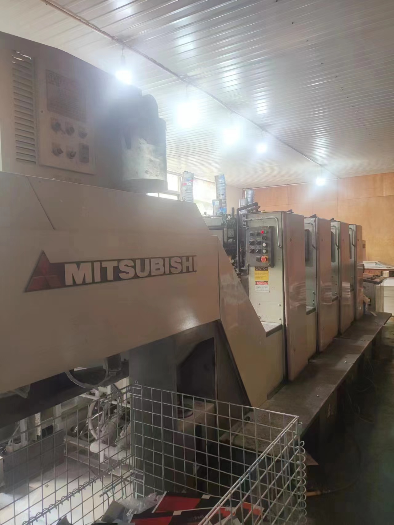 Automatic D1000 Mitsubishi Printing Press 18000 KG With Video Technical Support After Service