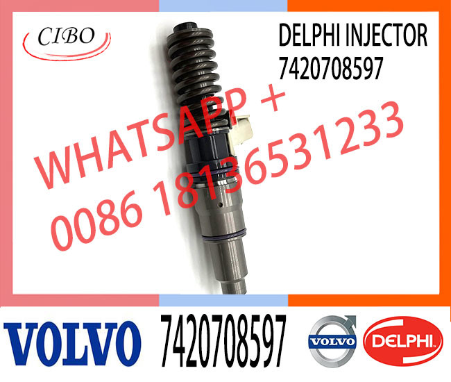 Diesel Fuel Injector 21644596 5001867216 7420708597 7421582094 7421644596 E3.18 for VOL REN-AULTT 11LTR EURO3 HI
