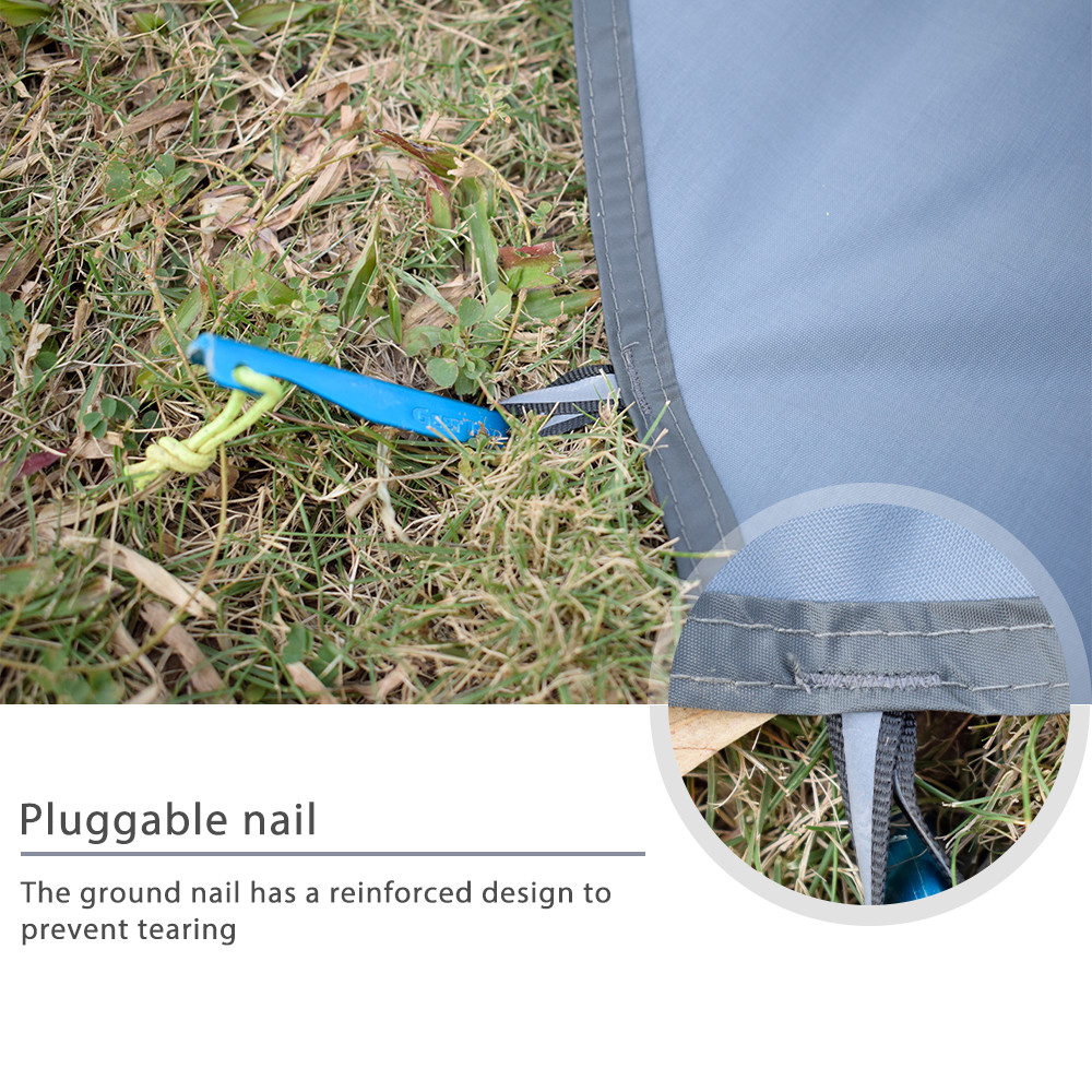 ISO9001 Wild Protecting Popup Tent Ground Sheets