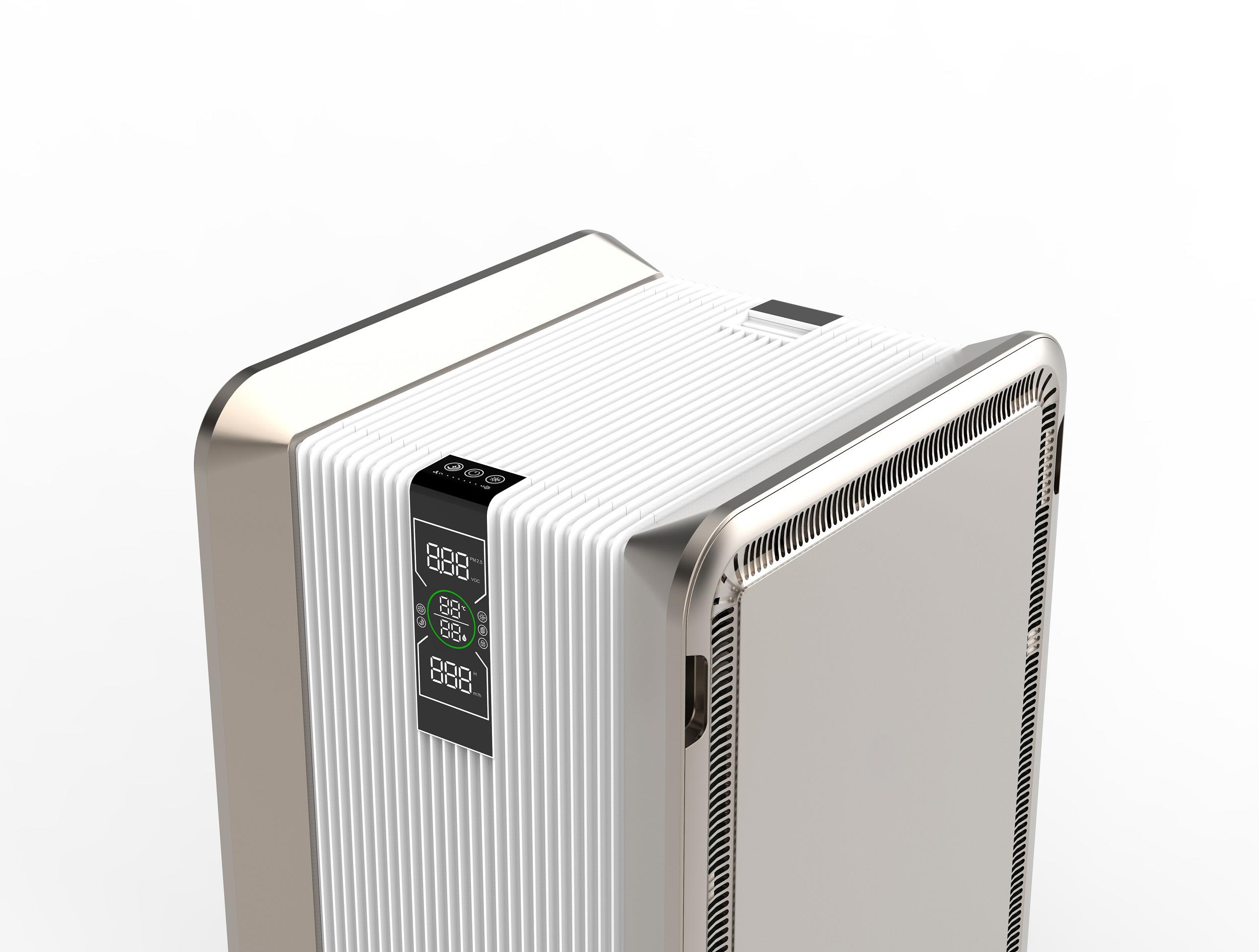 CFM 588 Commercial Uv Air Purifier 100W For Hospital Airport EPI1000