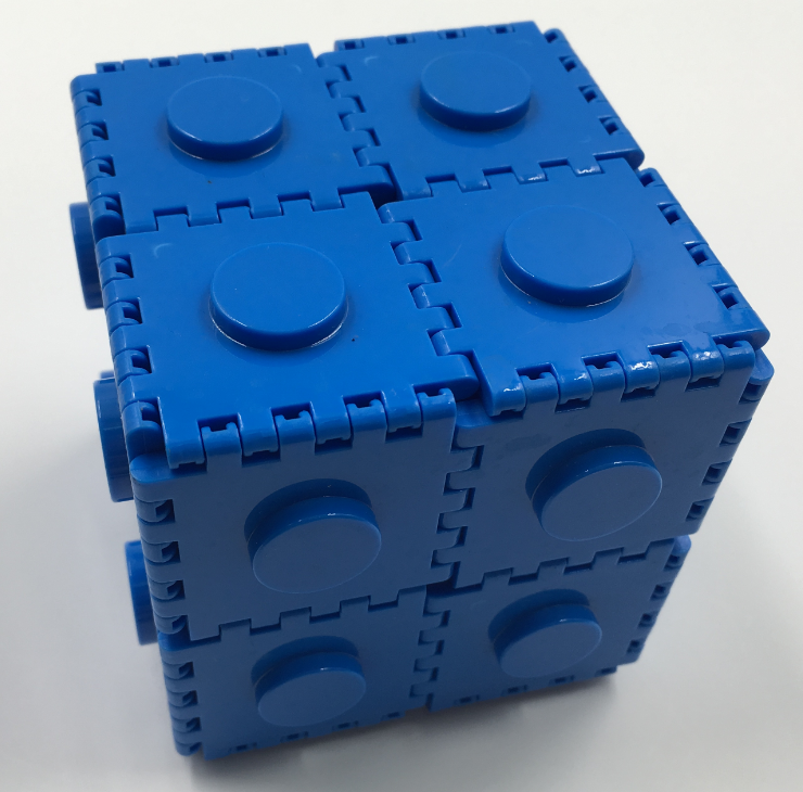 4 Multi Cavity Injection Moulding Acrylonitrile Butadiene Styrene Blue Dynamic Building Block