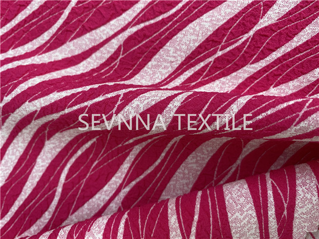 Pink Zebra Printing Superfine Fiber Yoga Wear Fabric Plain Dyed