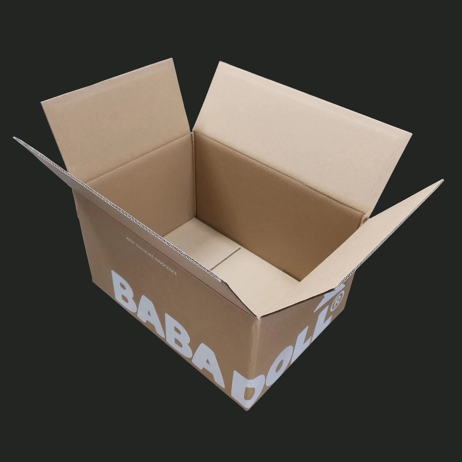 Custom Logo Carton Manufacturer Corrugated Mailing Box For Packing Delivery Cardboard Shipping Black Box Packaging