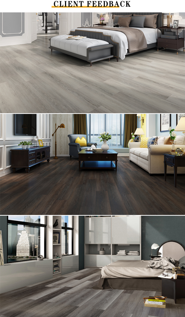 Vinil Marbleplain Color 5mm Lvp Spc Vinyl Flooring Service and Project Solution Capability