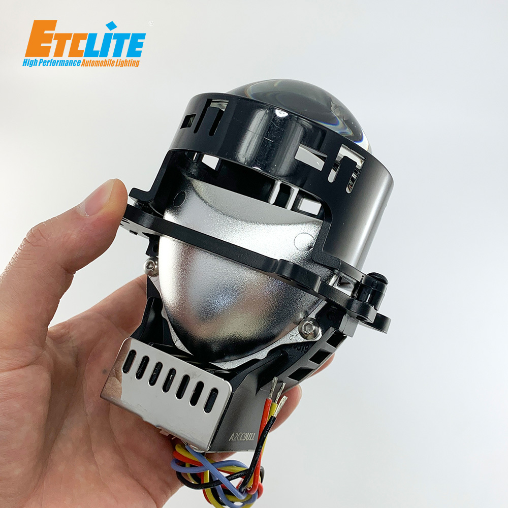3.0 Inch 60W Bi Projector Led Headlight For Car 9600LM per Pair