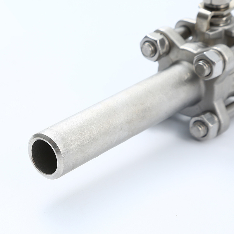 3PC Stainless Steel Ball Valve with Butt Weld