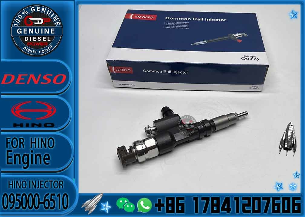 Common Rail Fuel Injector 095000-6510 095000-6511 For HINO 23670-E0080 23670-E0081 23670-E0080 23670-79016