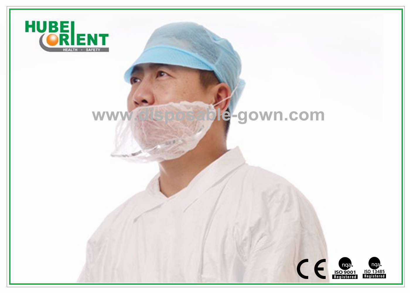 Economical Detectable Disposable Head Cap For Dustproof Protection