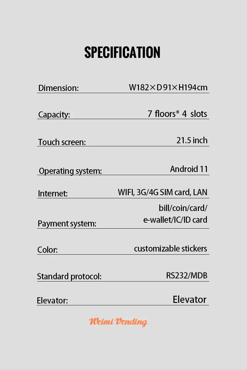 Smart Jewelry Vending Machine with Multiple Payment Options Double-Glazed Secure Door and Automated Lift System