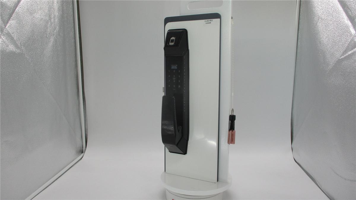 Home Tuya APP Smart Lock Sliding Wooden Door Lock Fingerprint