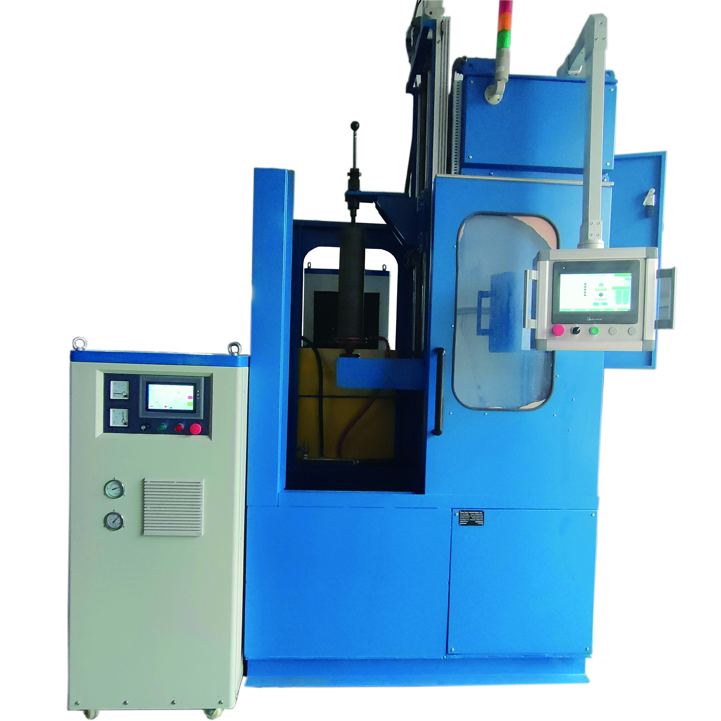 Super Audio Frequency 200KW Induction Hardening Machine To Steel Bars Customized Coil Size