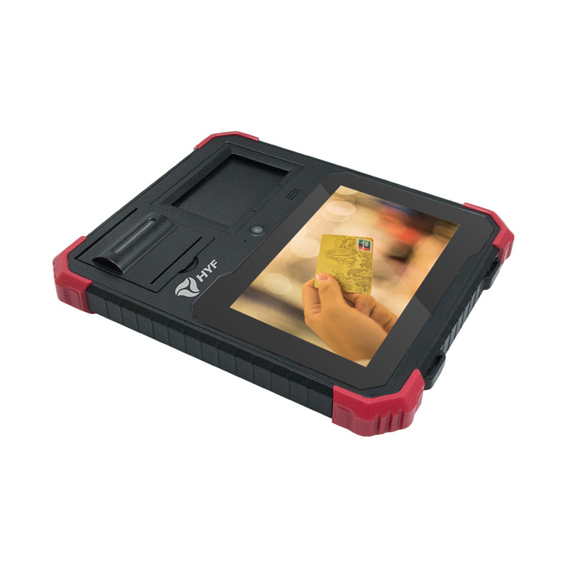 Portable Ten Fingerprint Biometric Device Verification Biometric Tablet FAP60