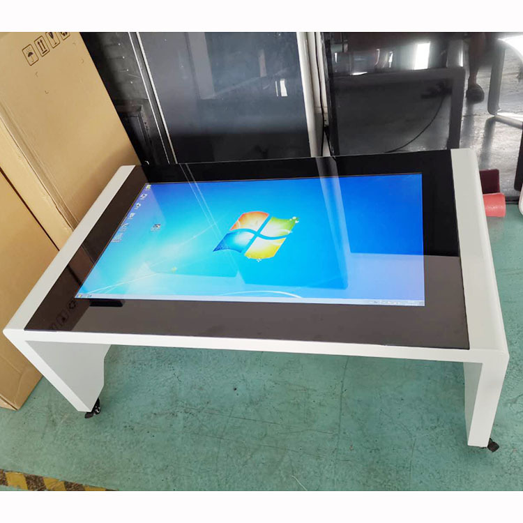 55 Inch Interactive Touch Screen Coffee Table For Conferenc / Dining / Display / Bar