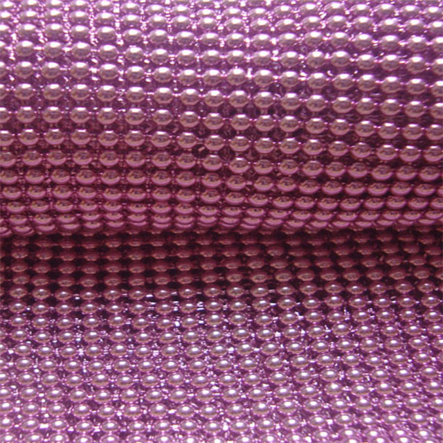 Top quality hot sale cheap beautiful and colorful Bead Shape Metallic Sequin Cloth Fabric metal mesh curtain