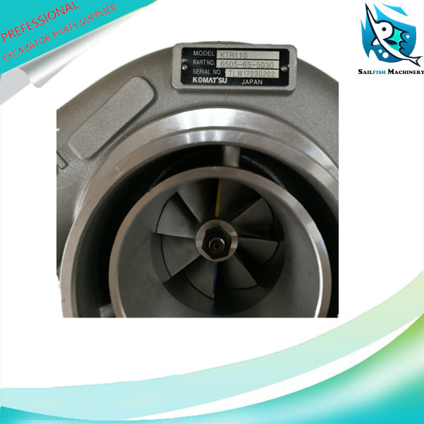 Hot sale good quality engine parts 6505-67-5030 KTR110 turbocharger for KOMATSU excavator
