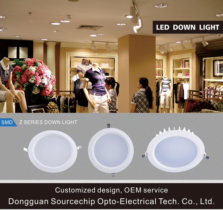 LED downlight 7w Indoor Fixture supply