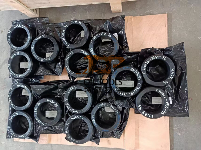 FKM HNBR Packer Element For Retrievable Packer DST Tools RTTS Packer