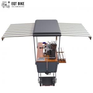 Buy cheap Outdoor Mobile Vending Coffee Bike Cart 48V With Stainless Steel Work Table product