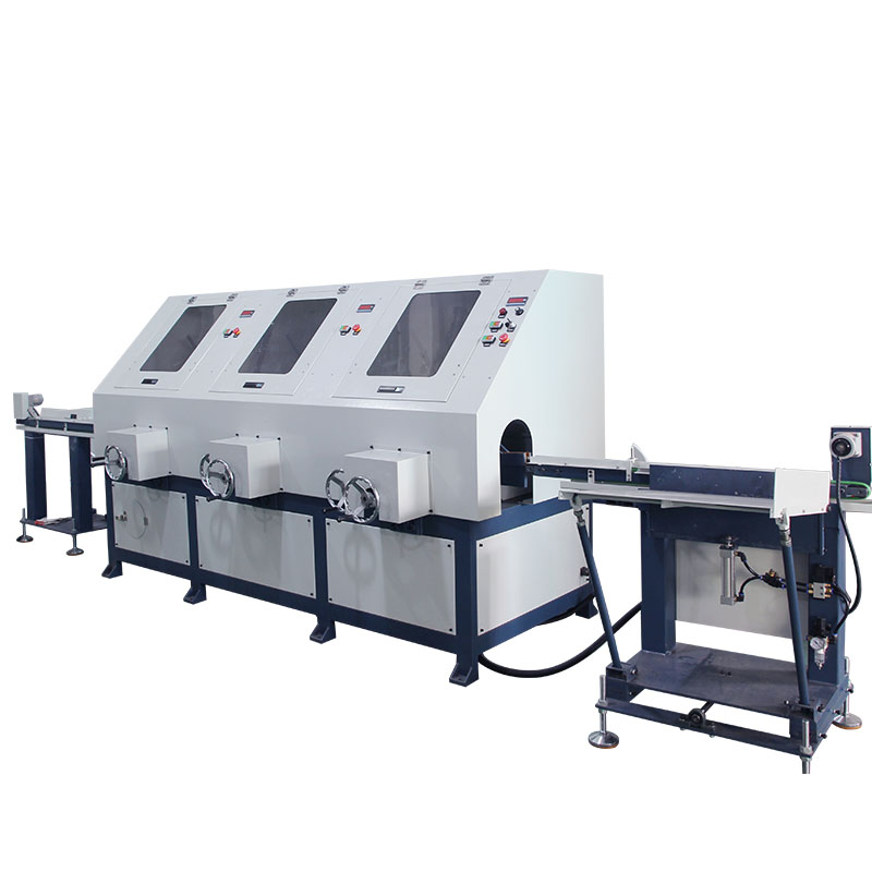 4 Heads Square Stainless Steel Tube Polishing Machine High Efficiency