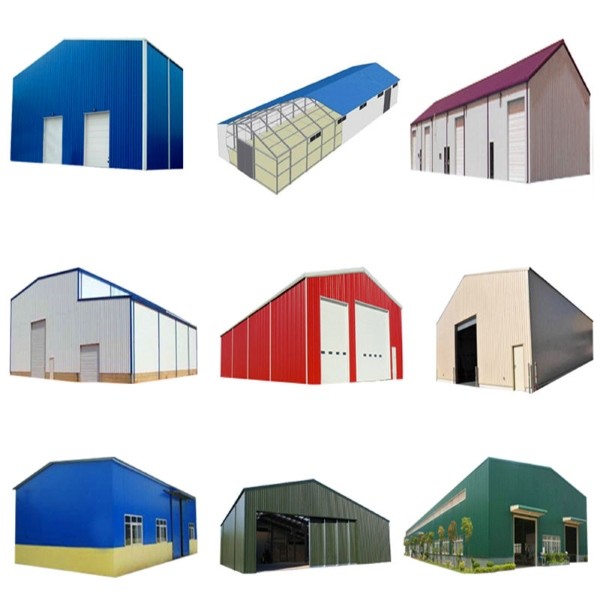 Prefab Portable Assembled Steel Structure Warehouse For Cargo Storage